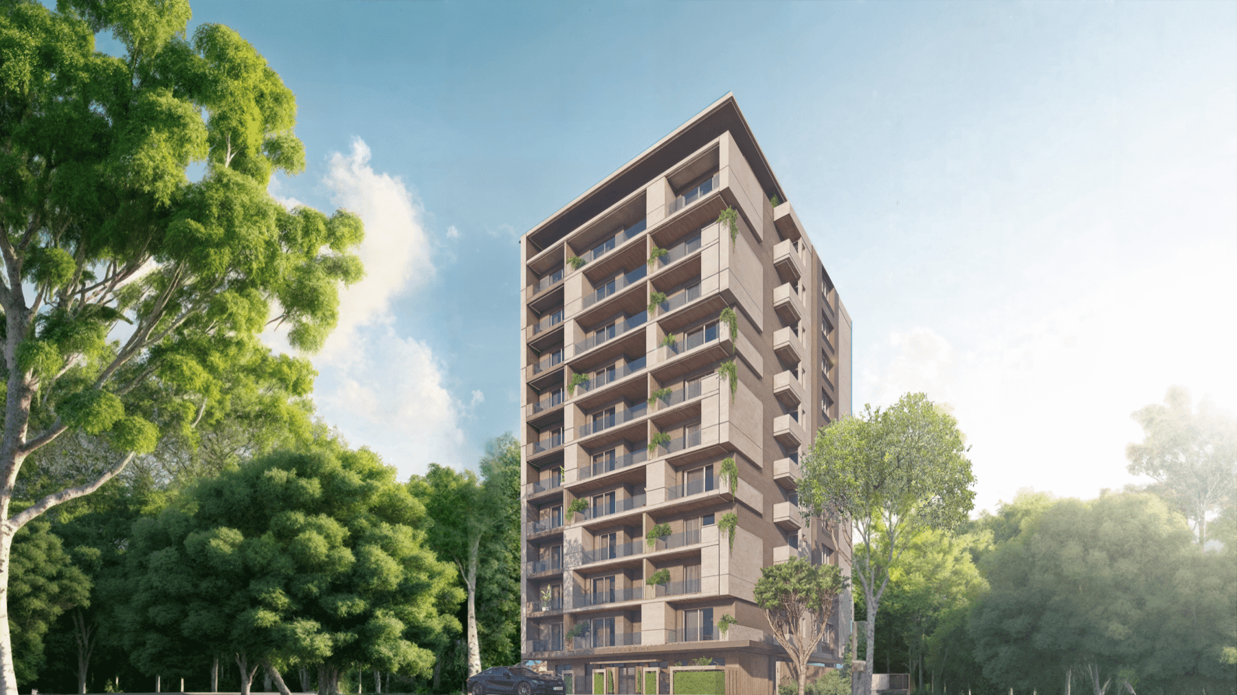 Jasmine architectural rendering