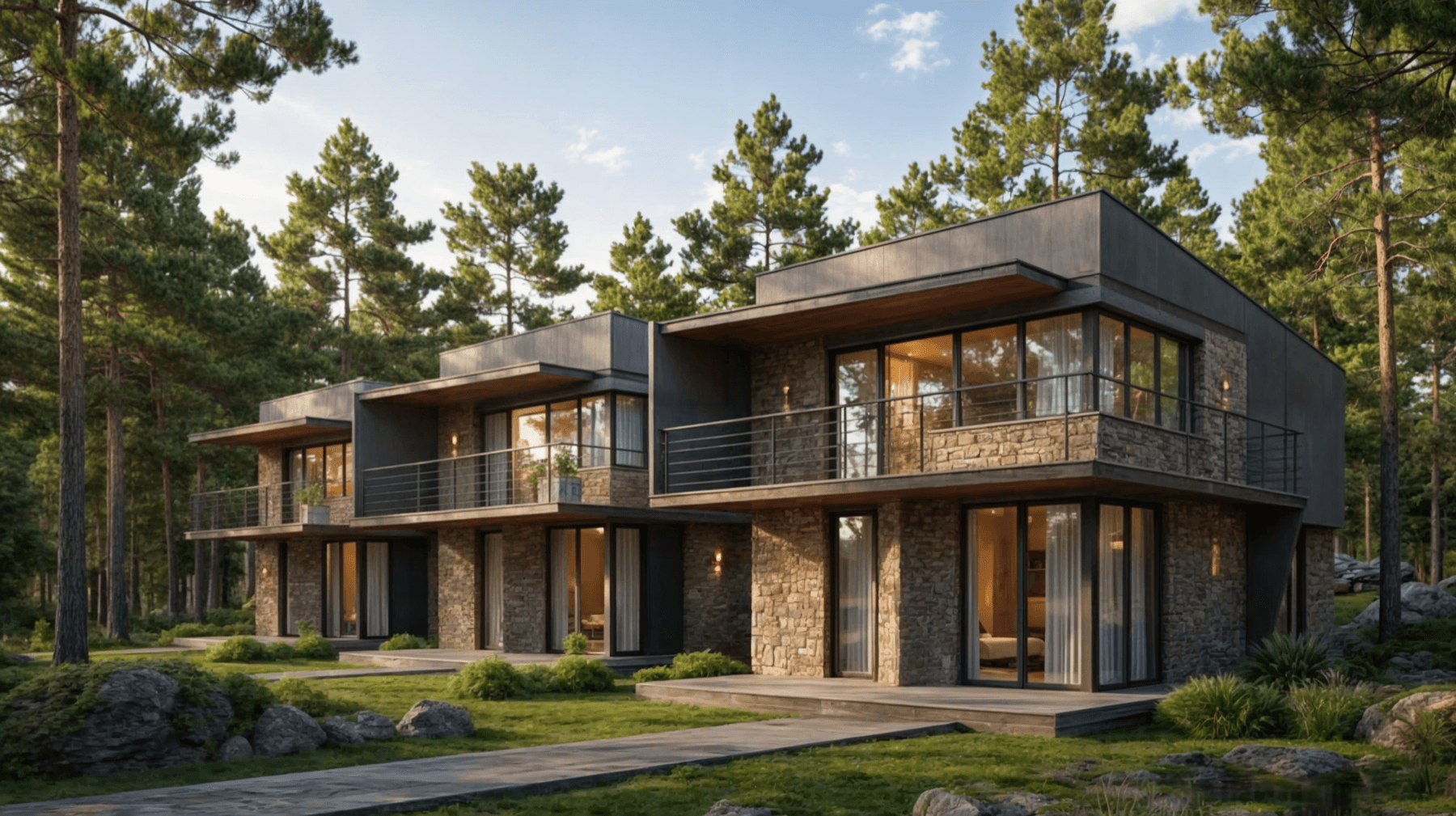 Deddeh Villas architectural rendering