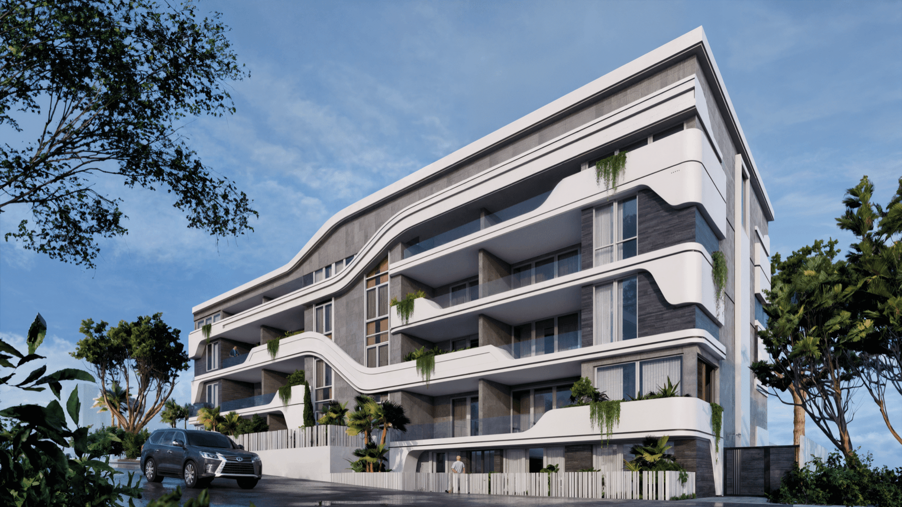 Nakhle Residence architectural rendering